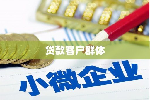 隆回贷款客户群体