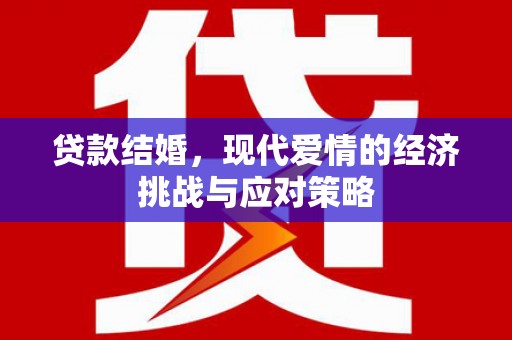 隆回贷款结婚，现代爱情的经济挑战与应对策略