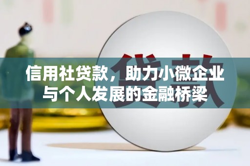 隆回信用社贷款，助力小微企业与个人发展的金融桥梁