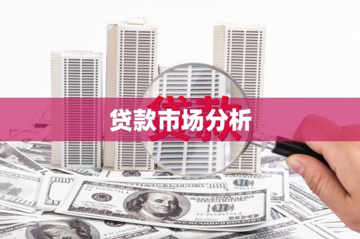 隆回贷款市场分析
