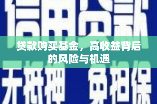 隆回贷款购买基金，高收益背后的风险与机遇