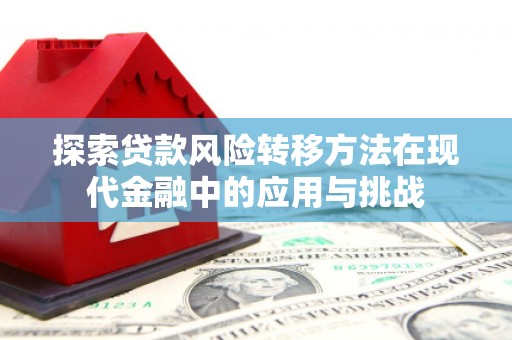隆回探索贷款风险转移方法在现代金融中的应用与挑战
