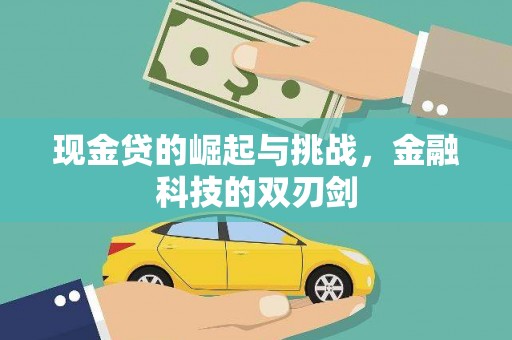 隆回现金贷的崛起与挑战，金融科技的双刃剑