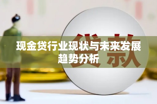 隆回现金贷行业现状与未来发展趋势分析