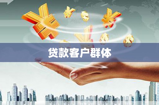 隆回贷款客户群体