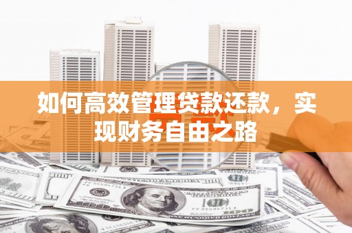 隆回如何高效管理贷款还款，实现财务自由之路