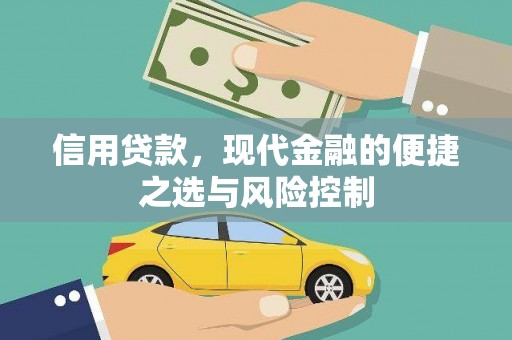 隆回信用贷款，现代金融的便捷之选与风险控制