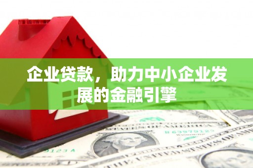 隆回企业贷款，助力中小企业发展的金融引擎