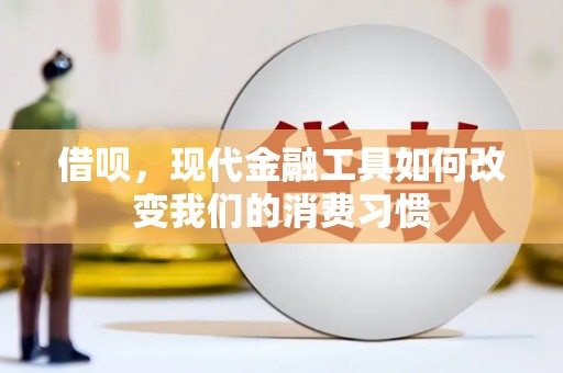 隆回借呗，现代金融工具如何改变我们的消费习惯