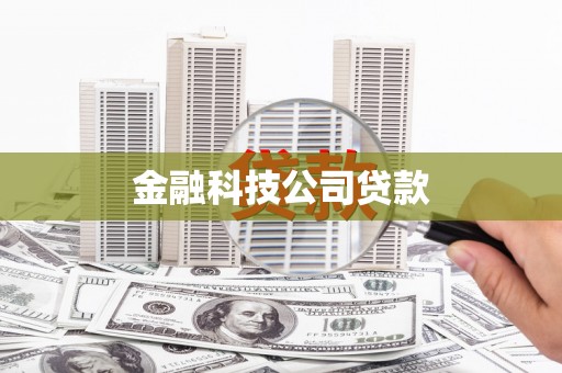 隆回金融科技公司贷款