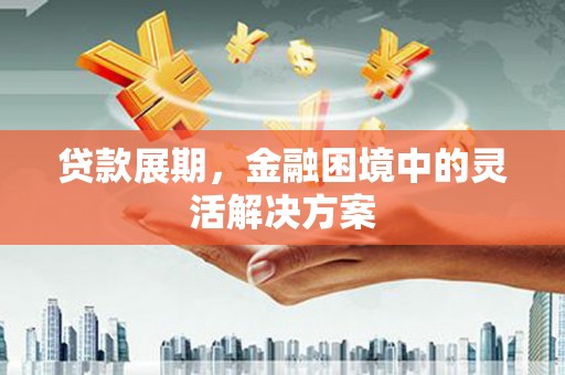 隆回贷款展期，金融困境中的灵活解决方案
