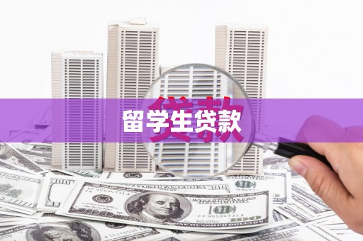 隆回留学生贷款