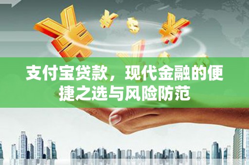 隆回支付宝贷款，现代金融的便捷之选与风险防范