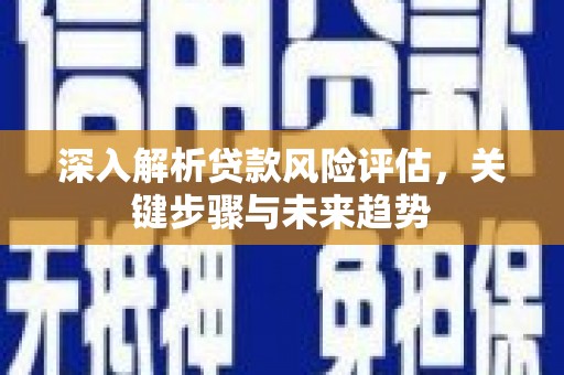 隆回深入解析贷款风险评估，关键步骤与未来趋势