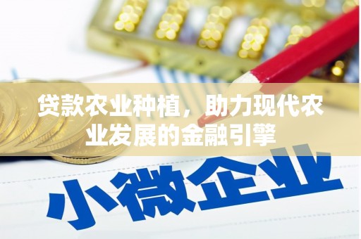 隆回贷款农业种植，助力现代农业发展的金融引擎