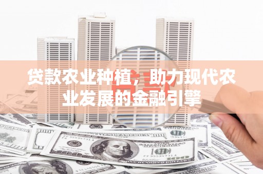 隆回贷款农业种植，助力现代农业发展的金融引擎