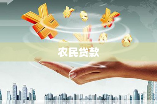 隆回农民贷款