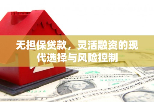 隆回无担保贷款，灵活融资的现代选择与风险控制