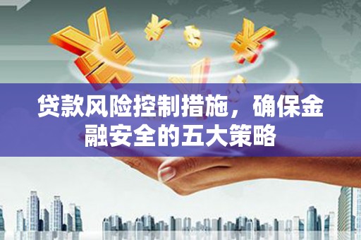 隆回贷款风险控制措施，确保金融安全的五大策略
