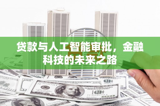 隆回贷款与人工智能审批，金融科技的未来之路