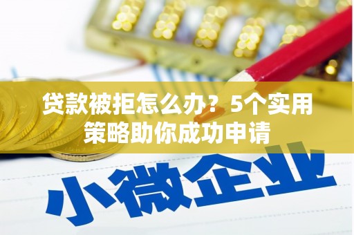 隆回贷款被拒怎么办？5个实用策略助你成功申请