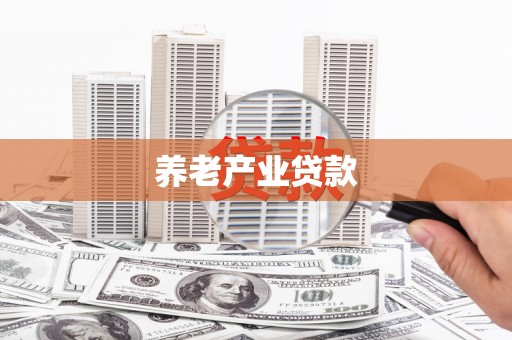 隆回养老产业贷款