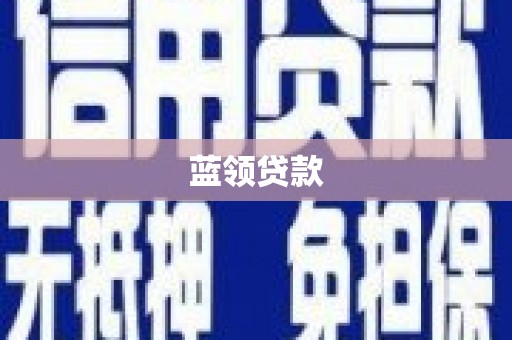 隆回蓝领贷款