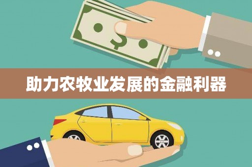 隆回助力农牧业发展的金融利器