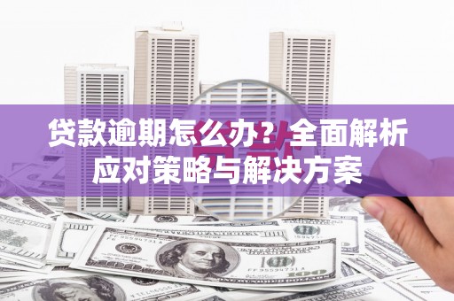 隆回贷款逾期怎么办？全面解析应对策略与解决方案