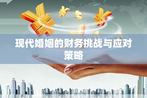 隆回现代婚姻的财务挑战与应对策略