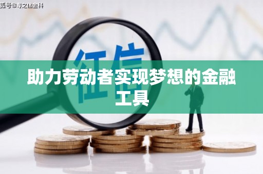 隆回助力劳动者实现梦想的金融工具