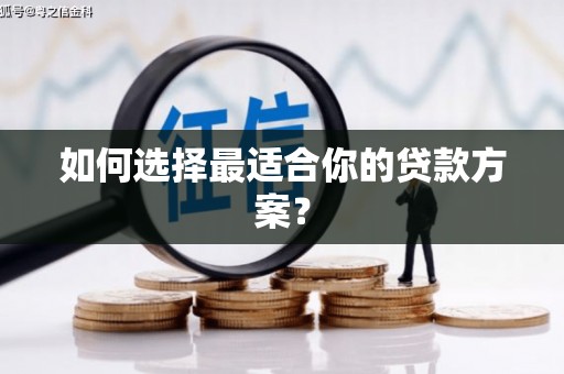 隆回如何选择最适合你的贷款方案？