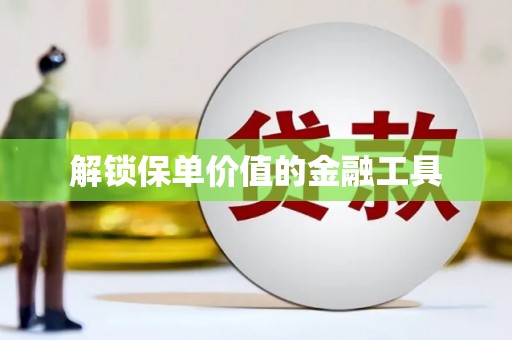 隆回解锁保单价值的金融工具