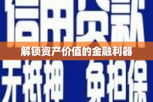 隆回解锁资产价值的金融利器