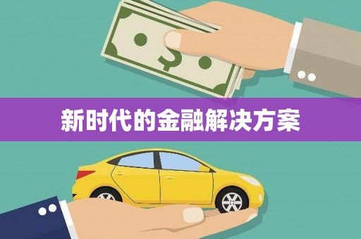 隆回新时代的金融解决方案
